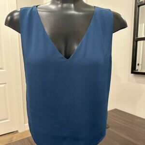 Babaton Murphy Blouse - Deep Blue Color